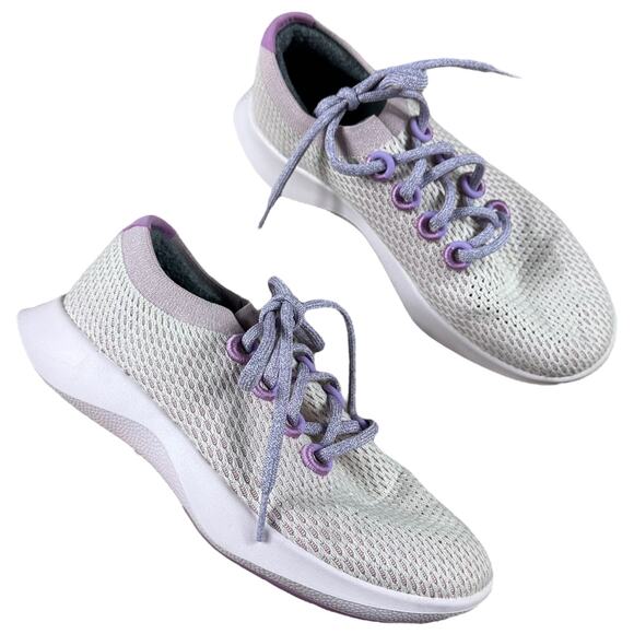 ALLBIRDS Pink Purple Tree Dashers Women's Size 9 Running Athletic Lace Up Flora - Picture 1 of 9